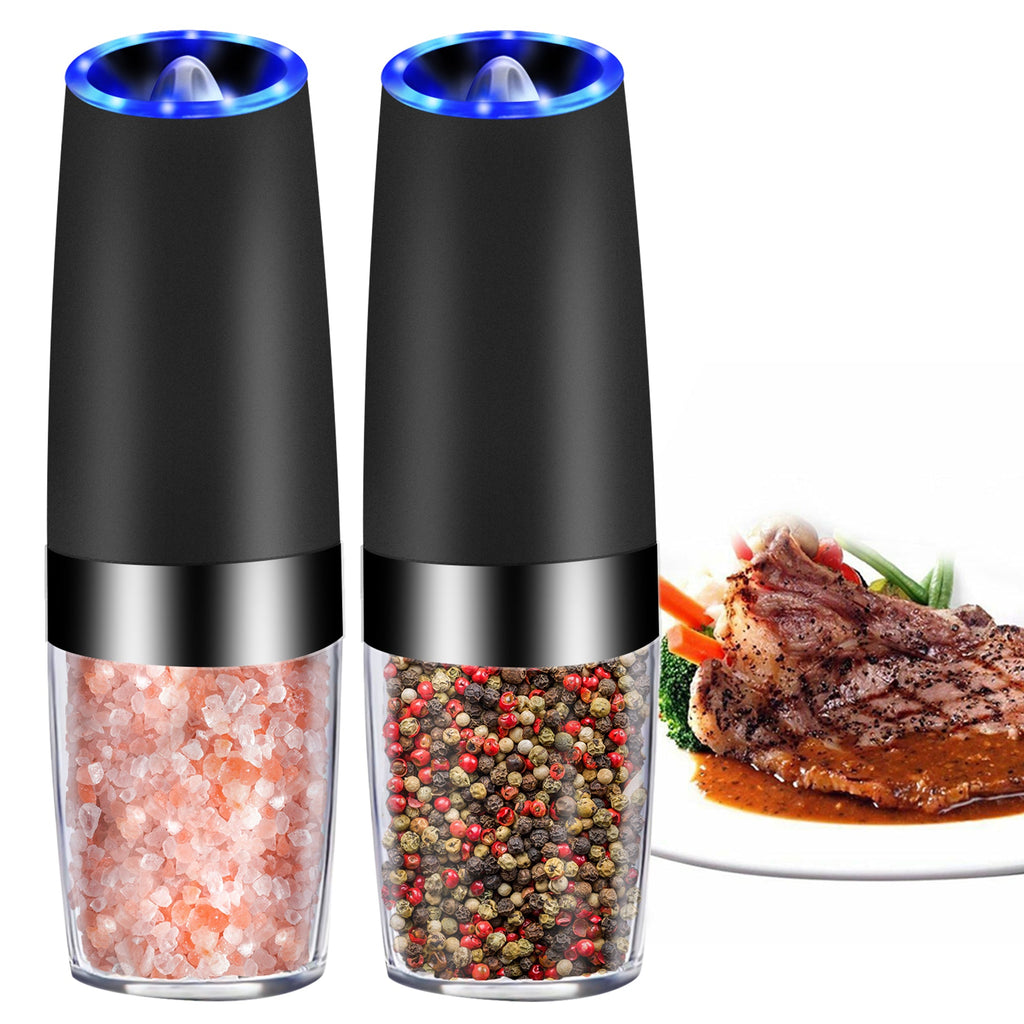 Molino Eléctrico de Pimienta con Sensor de Gravedad – Innovación y Estilo para tu Cocina