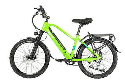 CYSUM Hoody Electric Mountain Bike for Teens – 24” Tires, 250W Motor, Lightweight E-Bike