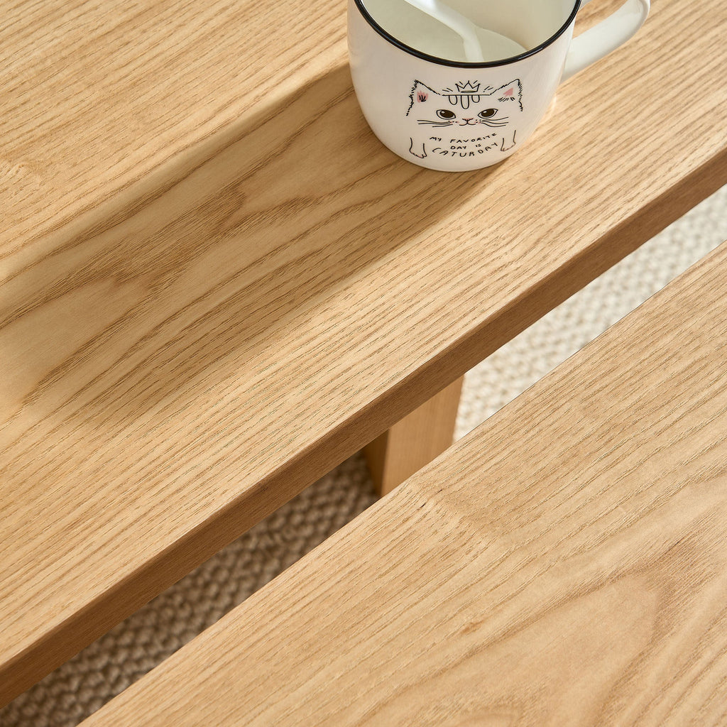 Mesa de Centro Moderna Butterfly en MDF – Diseño Escultural para Sala y Dormitorio