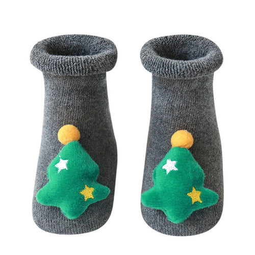 Medias Navideñas Antideslizantes para Bebé – Edición Christmas4