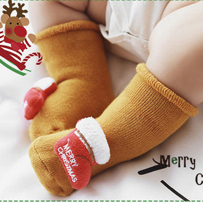 Medias Navideñas Antideslizantes para Bebé – Edición Christmas4