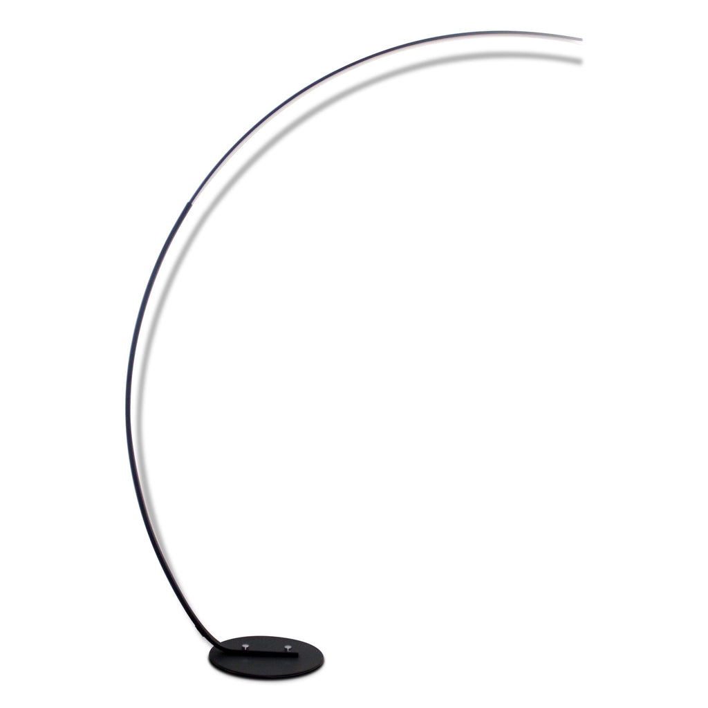 Lámpara de Pie Curva Moderna RGBW – Iluminación Decorativa Minimalista
