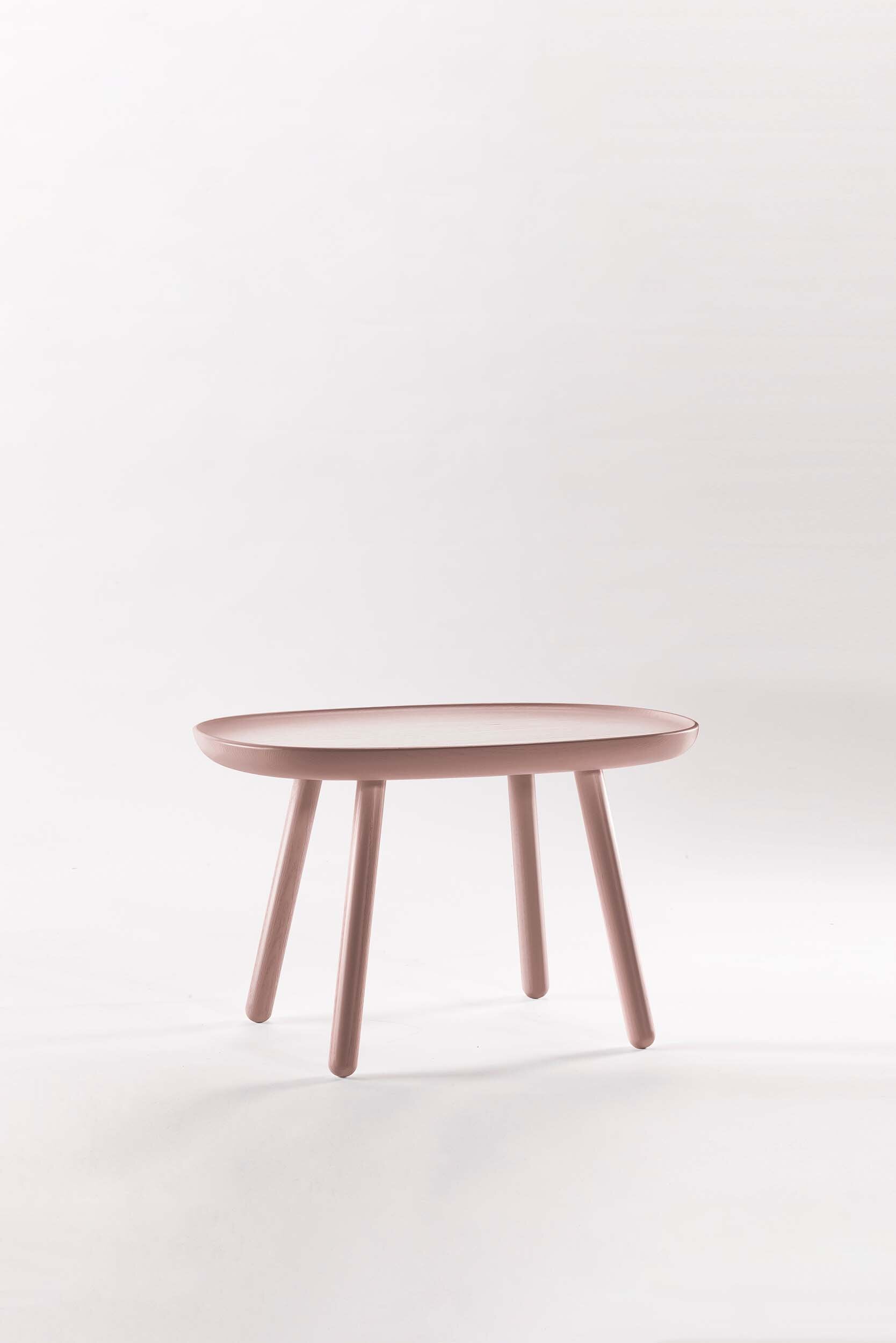 Mesa Auxiliar Naïve de Madera Maciza – Diseño Escandinavo Minimalista