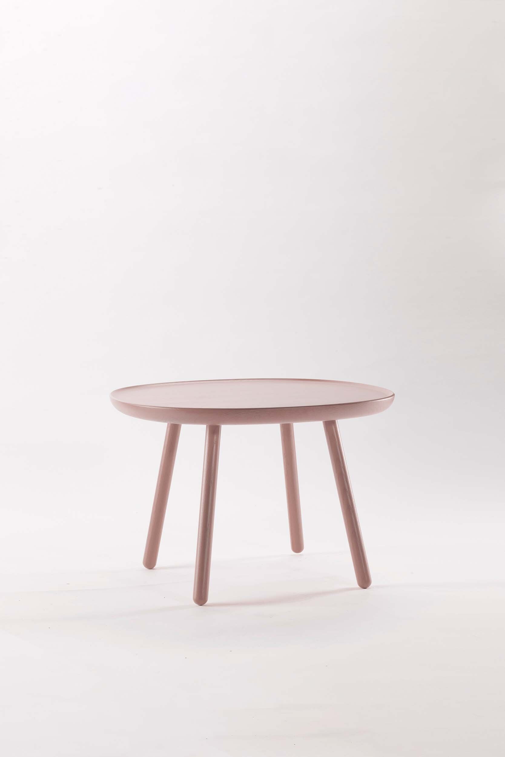 Mesa Auxiliar Naïve de Madera Maciza – Diseño Escandinavo Minimalista
