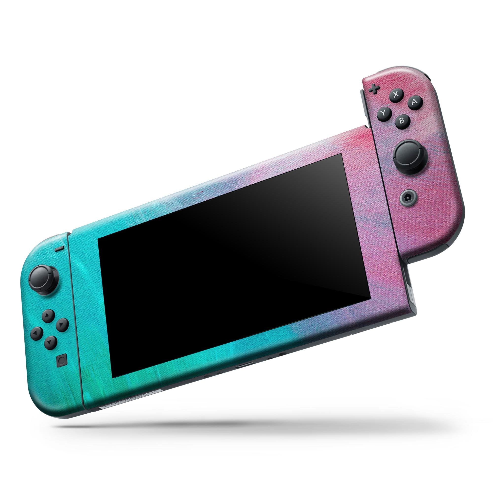 Skin Mármol Pastel para Nintendo | Protector Completo Antirayaduras y Decorativo