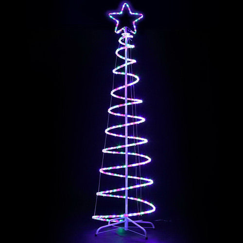 Árbol Luminoso en Espiral