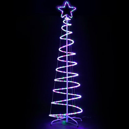 Árbol Luminoso en Espiral