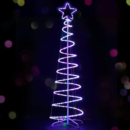 Árbol Luminoso en Espiral