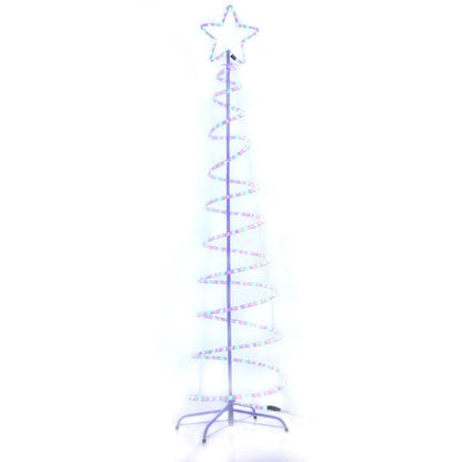 Árbol Luminoso en Espiral