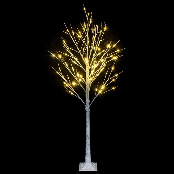 Árbol Decorativo LED de Copo de Nieve