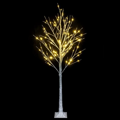 Árbol Decorativo LED de Copo de Nieve