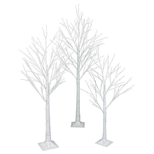 Árbol Decorativo LED de Copo de Nieve