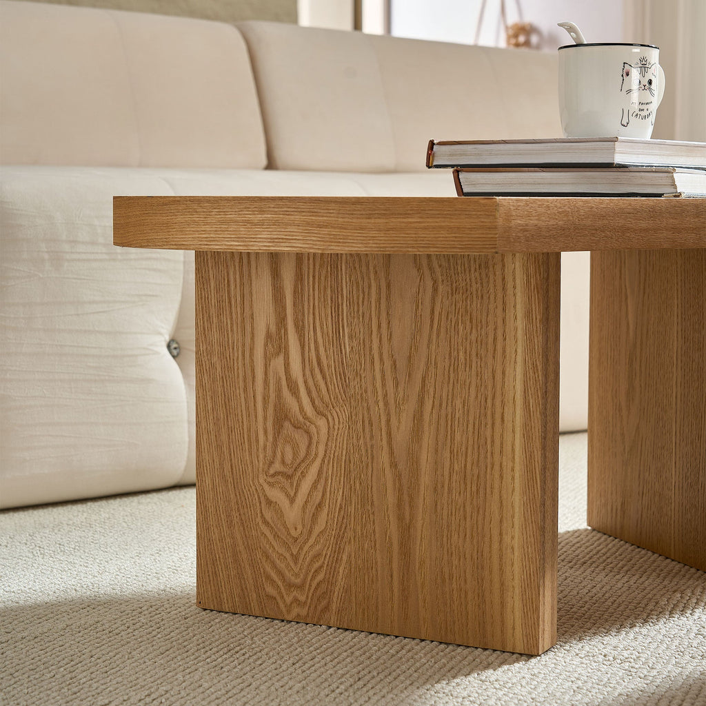 Mesa de Centro Moderna Butterfly en MDF – Diseño Escultural para Sala y Dormitorio